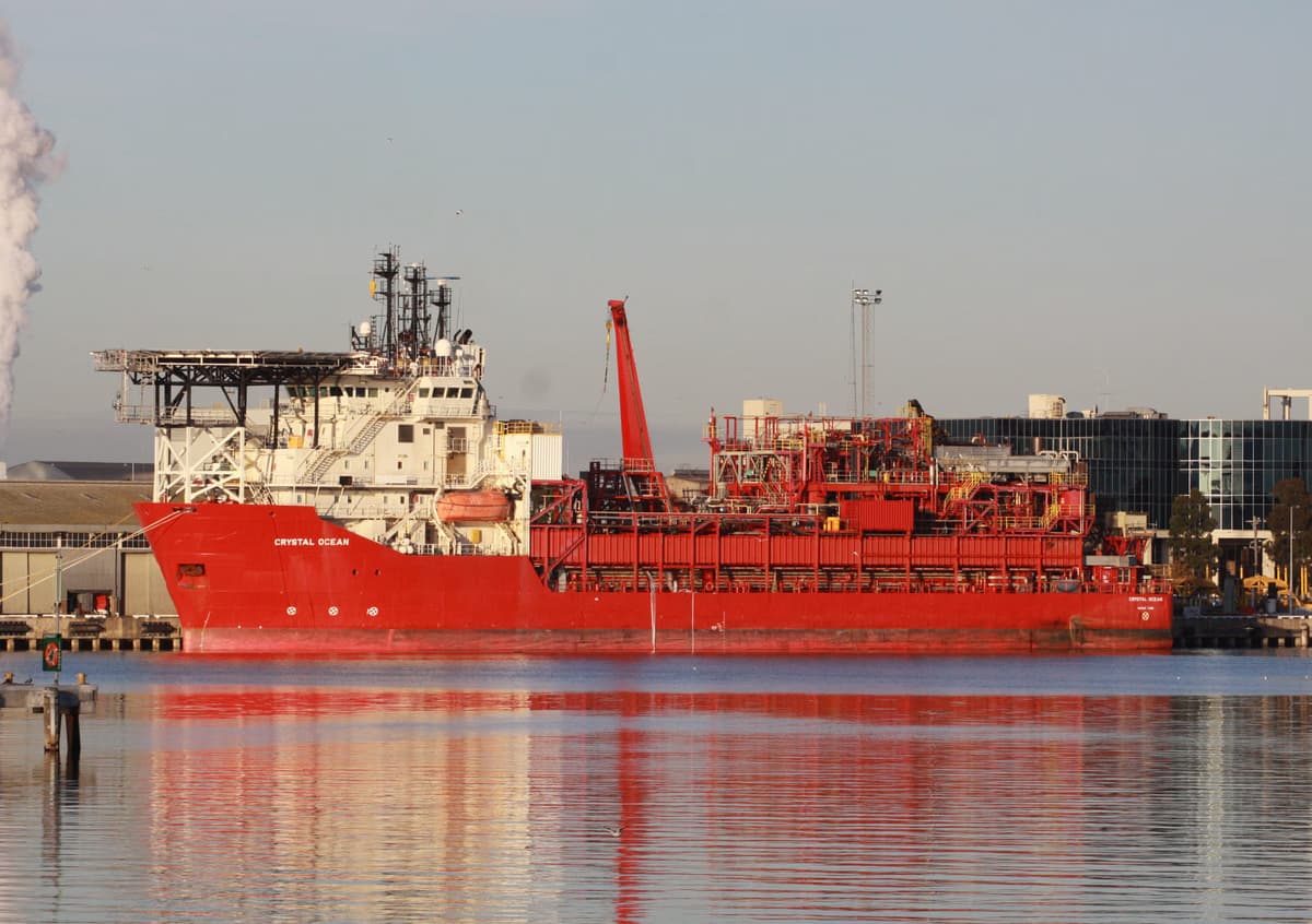 Floating production storage and offloading vessel at sea, representative of FPSO technology used at the White Rose field