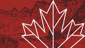 CERAWeek 2026 Canada House branding featuring maple leaf over Canadian energy landscape
