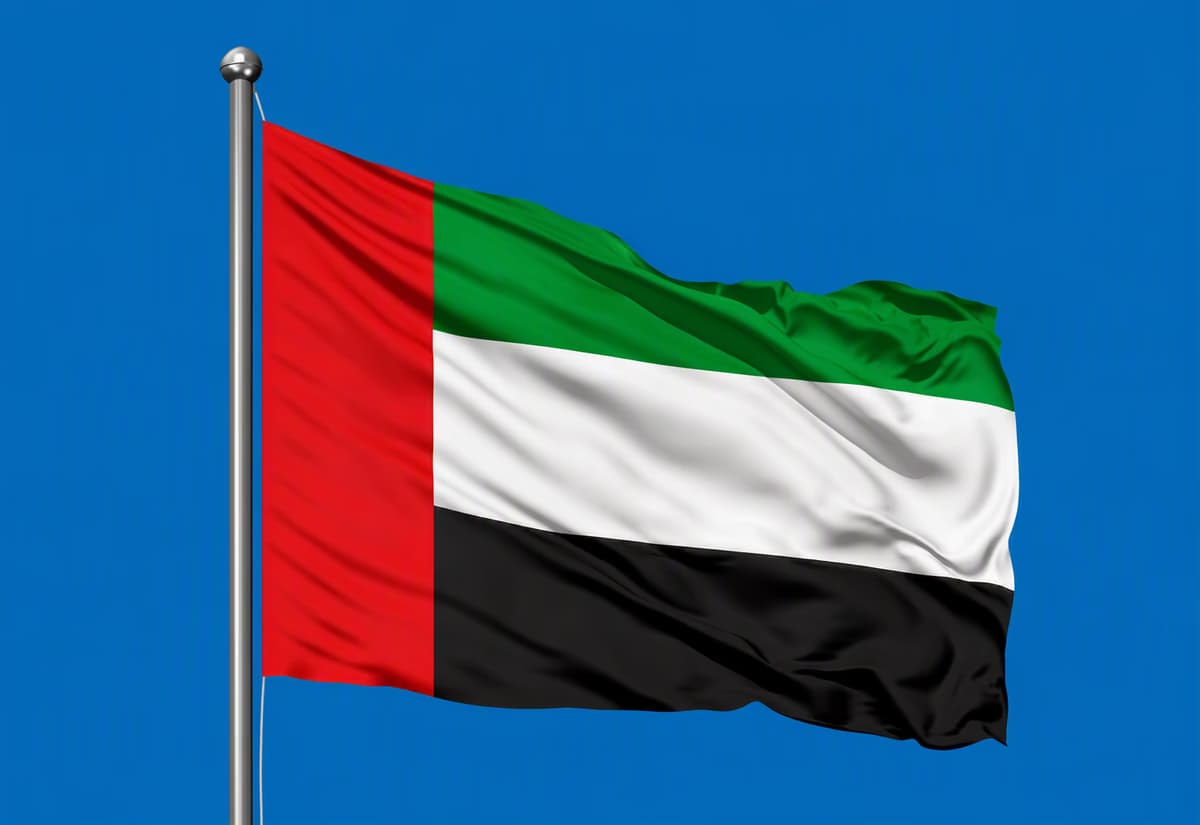 United Arab Emirates flag representing ADNOC Bab Gas Cap concession partnership announcement