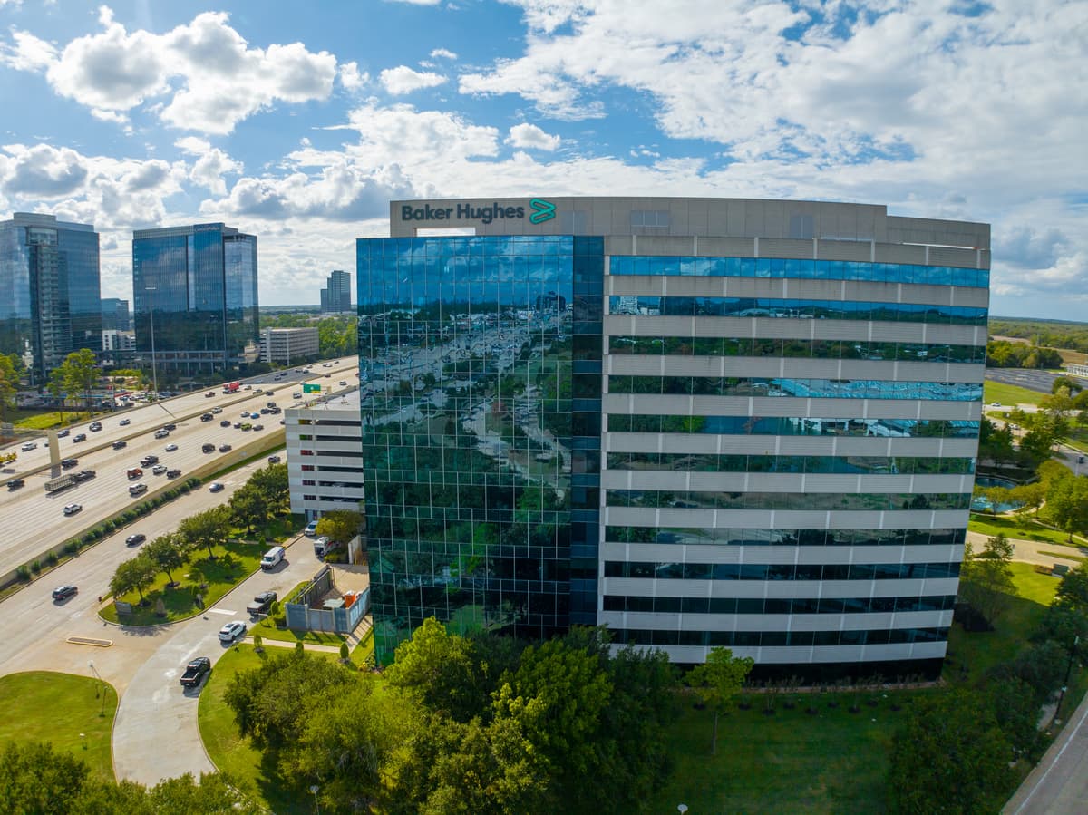 Baker Hughes headquarters building in Energy Corridor district of Houston Texas