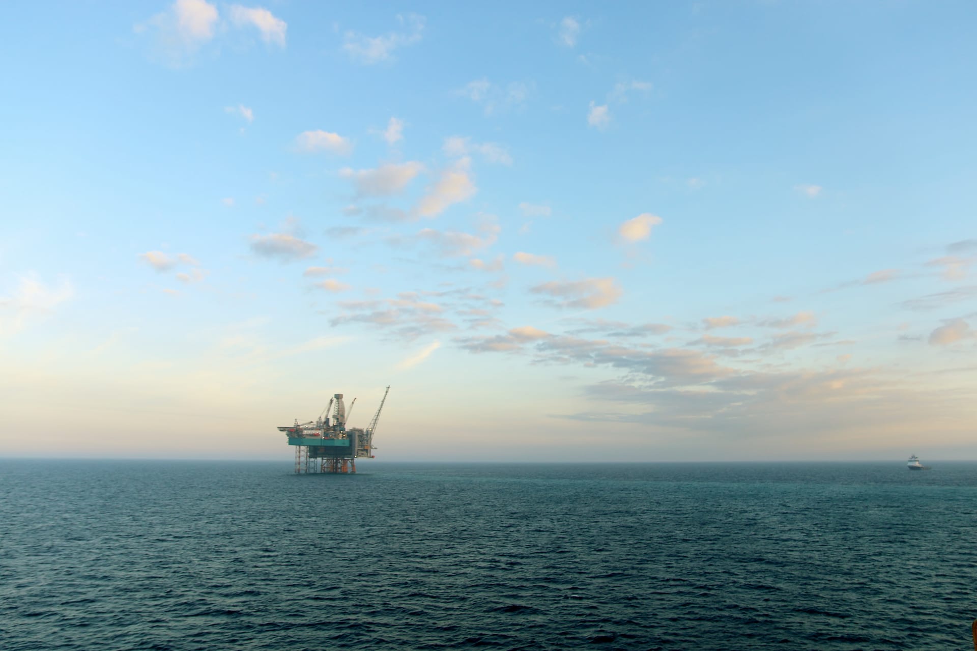 Edvard Grieg offshore oil platform in the Norwegian North Sea where Symra production is processed