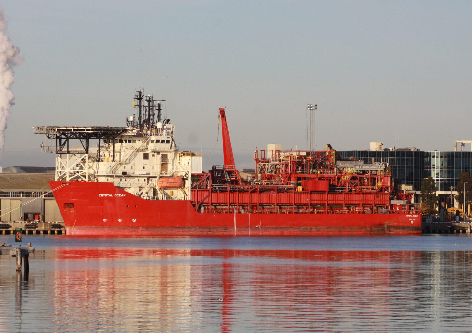 Floating production storage and offloading vessel at sea, representative of FPSO technology used at the White Rose field