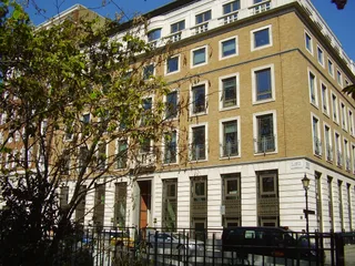 BP headquarters building at 1 St James's Square in London, England