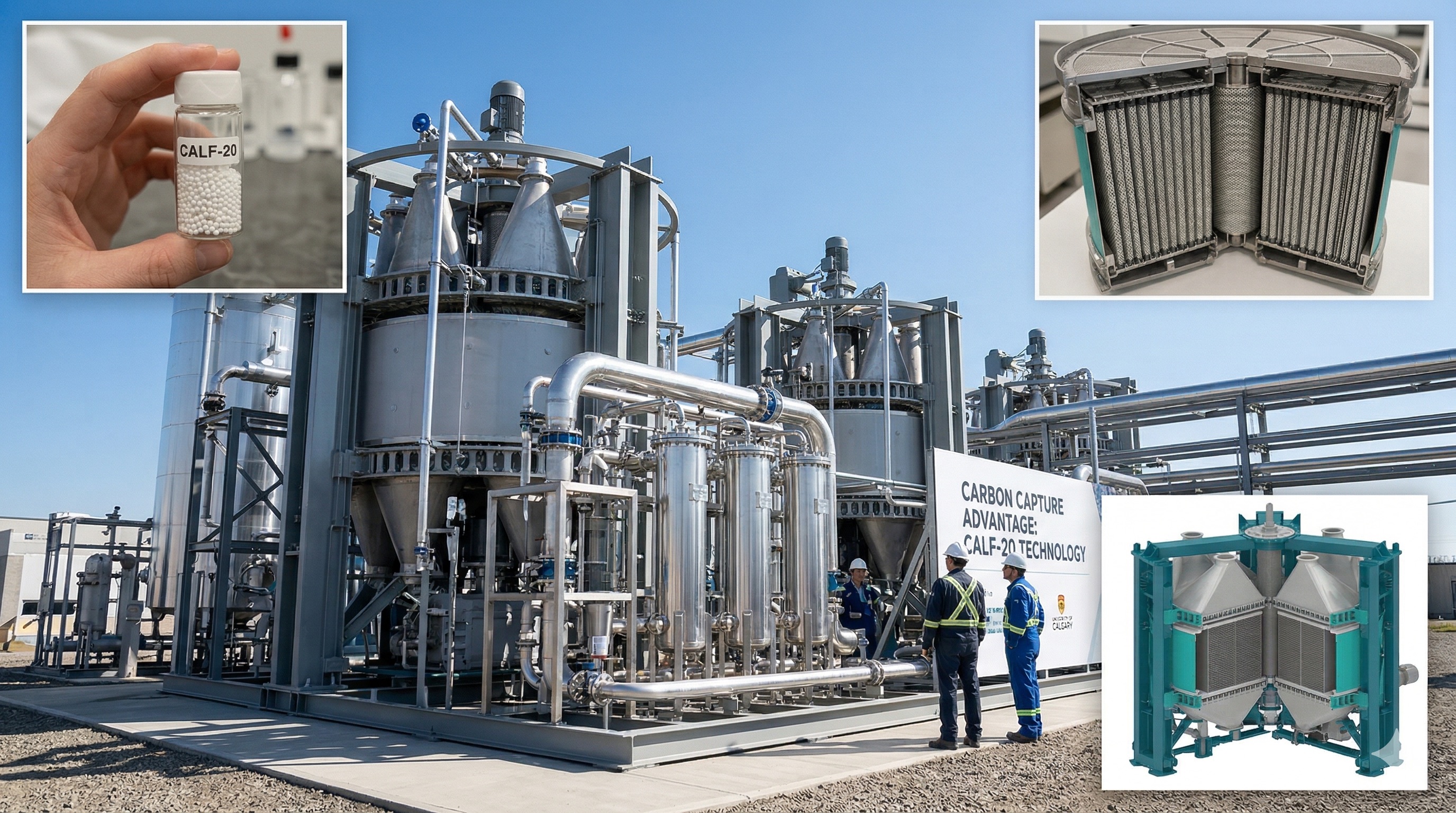 CALF-20 Carbon Capture Technology and Metal-Organic Framework Facility