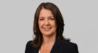 Alberta Premier Danielle Smith speaking at CERAWeek 2026 about pipeline investment