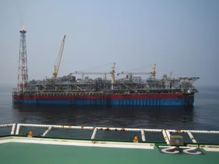 FPSO Kizomba A floating production vessel operating offshore Angola in West Africa
