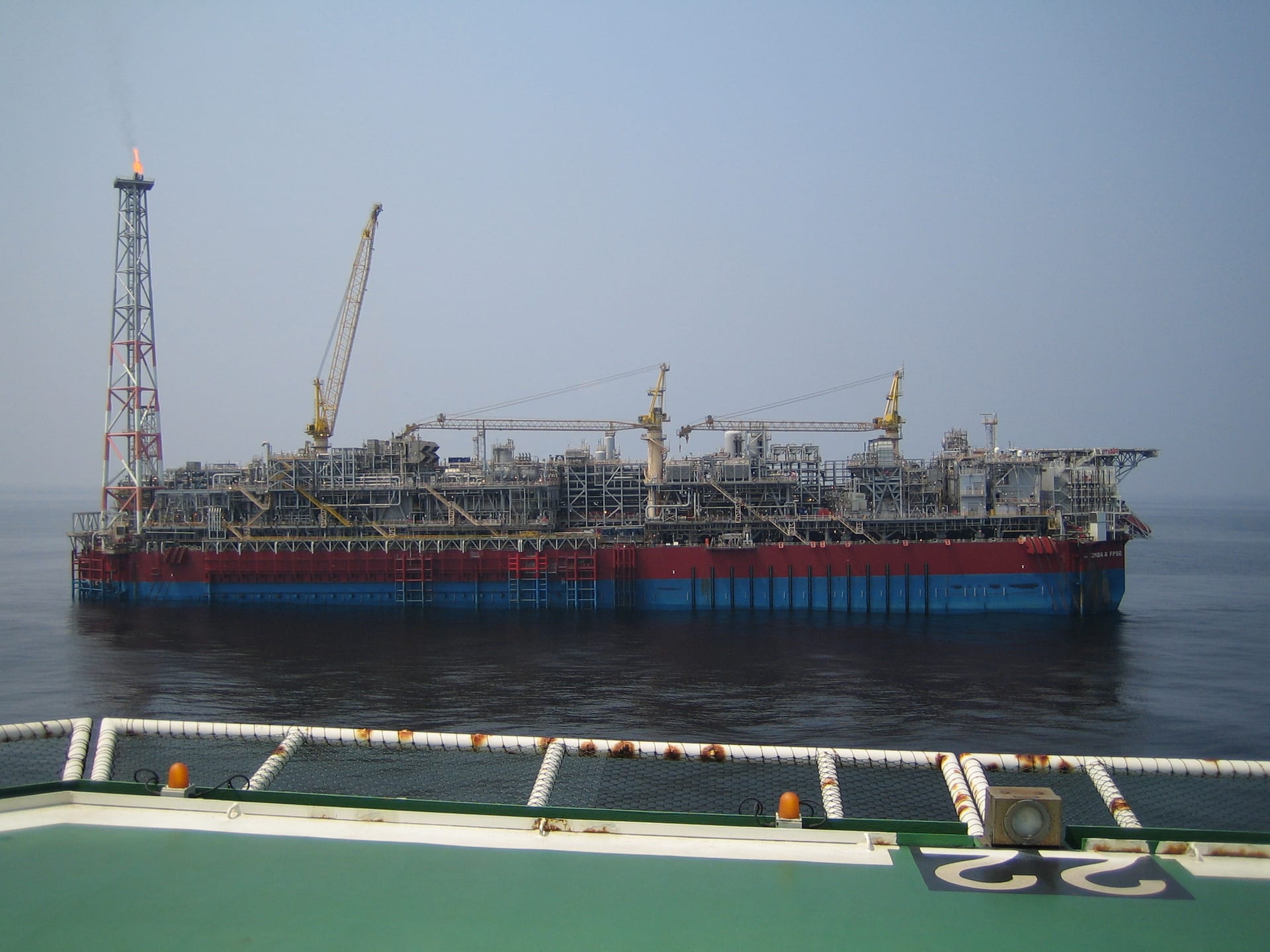 FPSO Kizomba A floating production vessel operating offshore Angola in West Africa