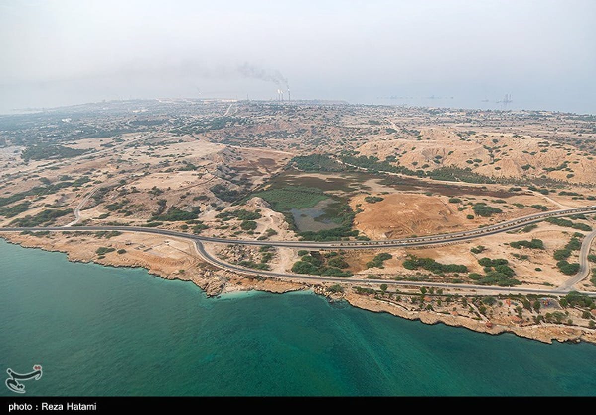 Kharg Island crude oil terminal on the Persian Gulf, handling 90 percent of Iran oil exports