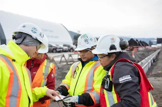 LNG Canada export terminal at Kitimat, British Columbia, operated by Shell-led joint venture